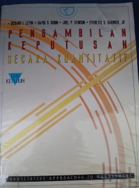 Image of Pengmbilan Keputusan Secara Kuantitaf