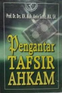 Image of PENGANTAR TAFSIR AHKAM