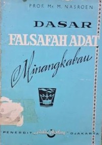 Image of Dasar falsafah adat Minangkabau