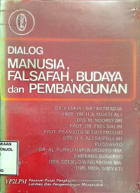 Image of Dialog Manusia Falsafah, Budaya Dan Pembangunan
