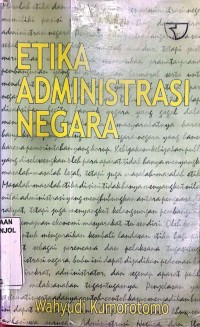 Image of Etika administrasi negara (Cetakan kedelapan)