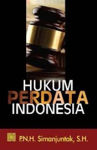 Image of Hukum perdata Indonesia (Edisi pertama)