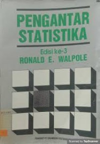 Image of Pengantar statistika (Edisi ke-3)