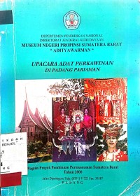 Image of Upacara adat perkawinan di Padang Pariaman