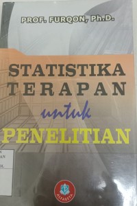 Image of Statistika terapan untuk penelitian