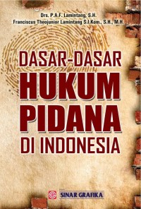 Image of Dasar dasar hukum pidana di indonesia