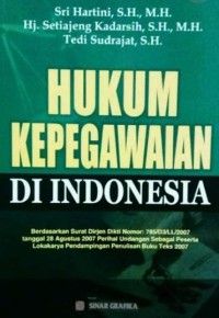 Image of Hukum Kepegawaian Di Indonesia