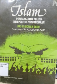 Image of islam pembangunan politik dan politik pembangunan