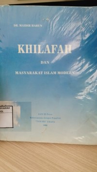 Image of khilafah dan masyarakat islam modern