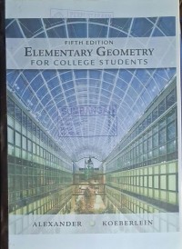 Image of Elementary Geometry For College Students