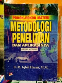 Image of Pokok- Pokok Materi Metodologi Penelitian dan Aplikasinya