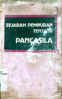 Image of Sejarah pemikiran tentang pancasila